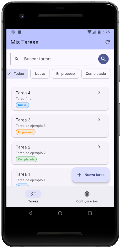 Lista de tareas